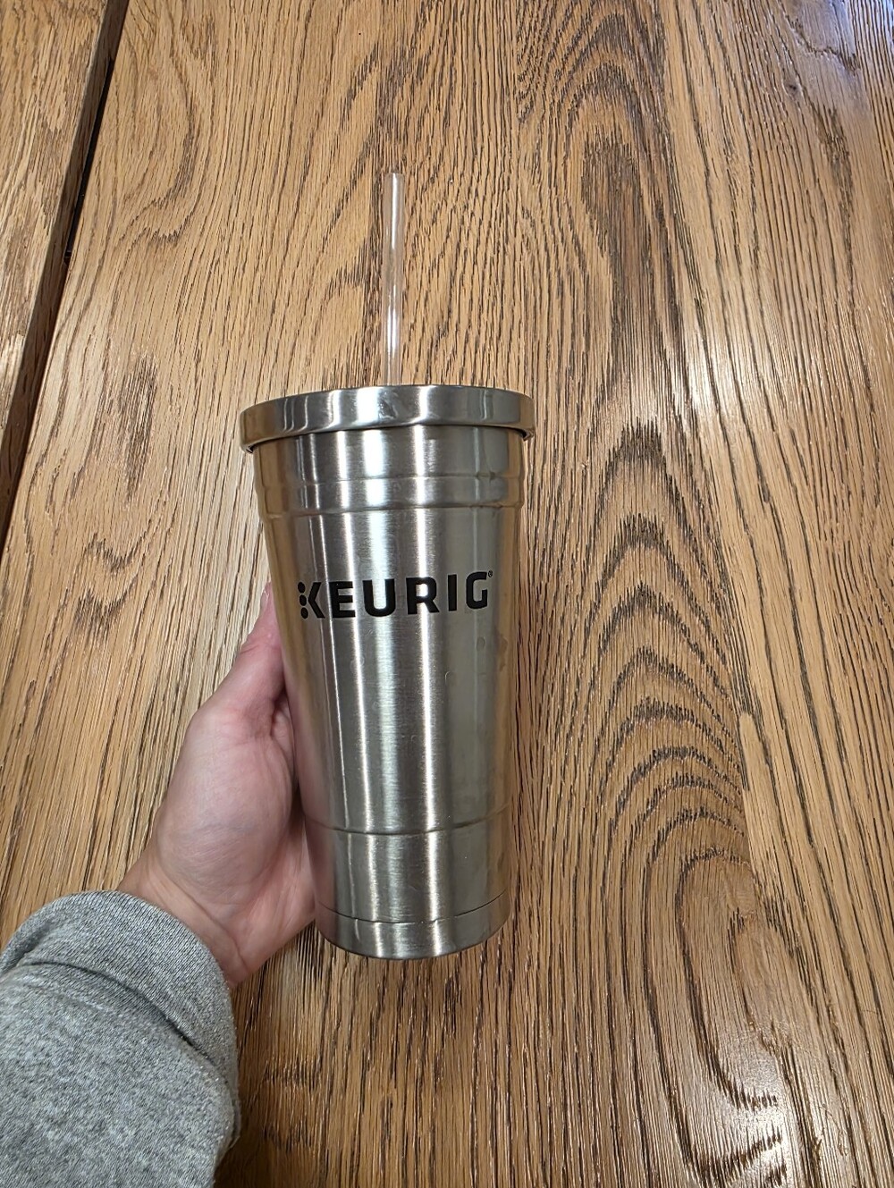 Keurig 16 Oz Stainless Steel Iced Beverage Container